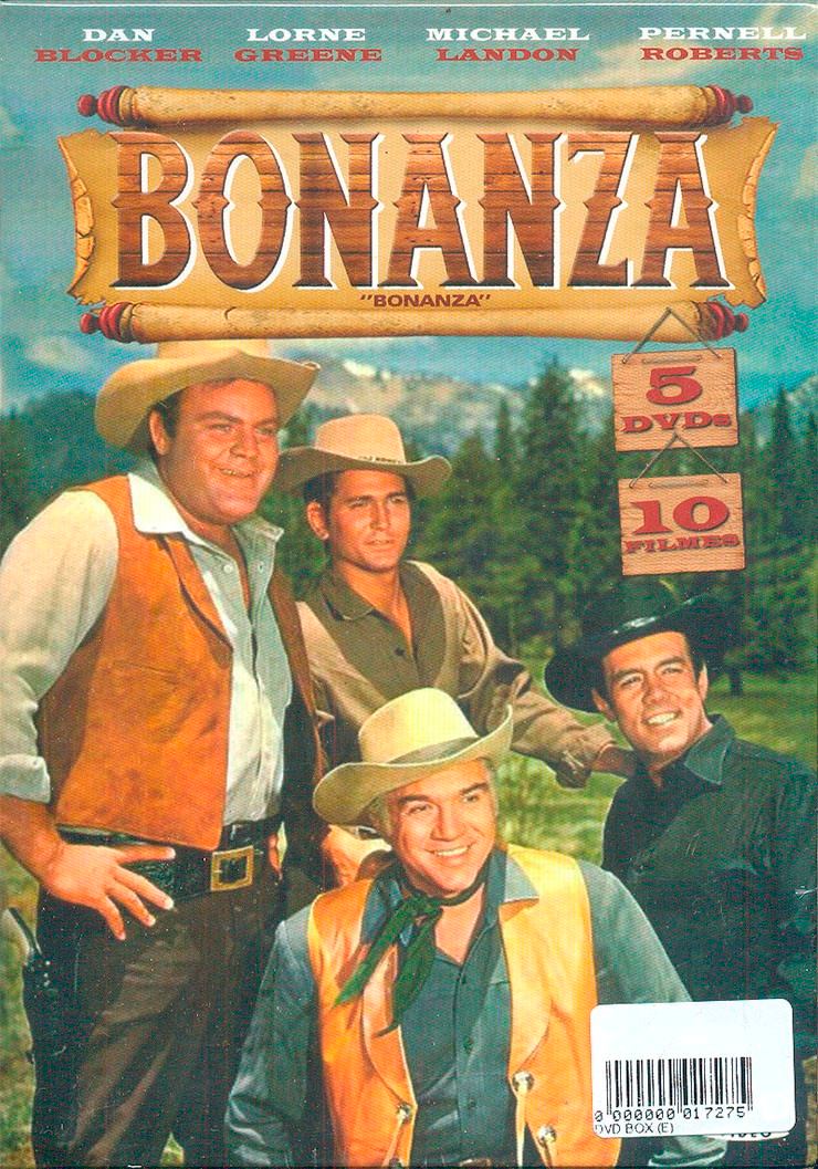 BONANZA - 5 DVDs 10 FILMES
