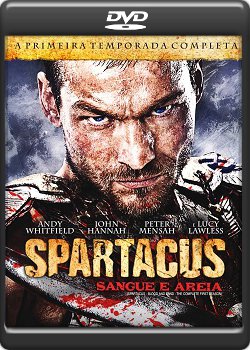 SPARTACUS SANGUE E AREIA - 1 Temp - 5 Dvds 