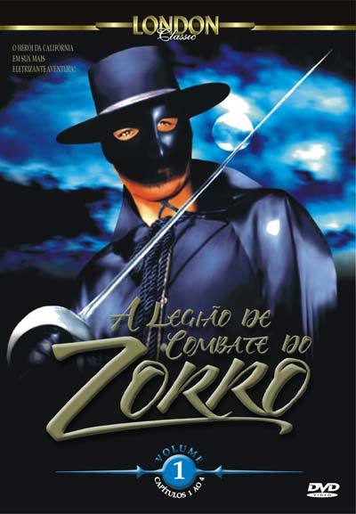 A LEGIO DO COMBATE DO ZORRO - 3 DVDS