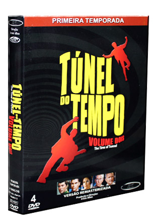 TUNEL DO TEMPO 1 TEMP Vol 2 - 4 Dvds - 15 Epis.