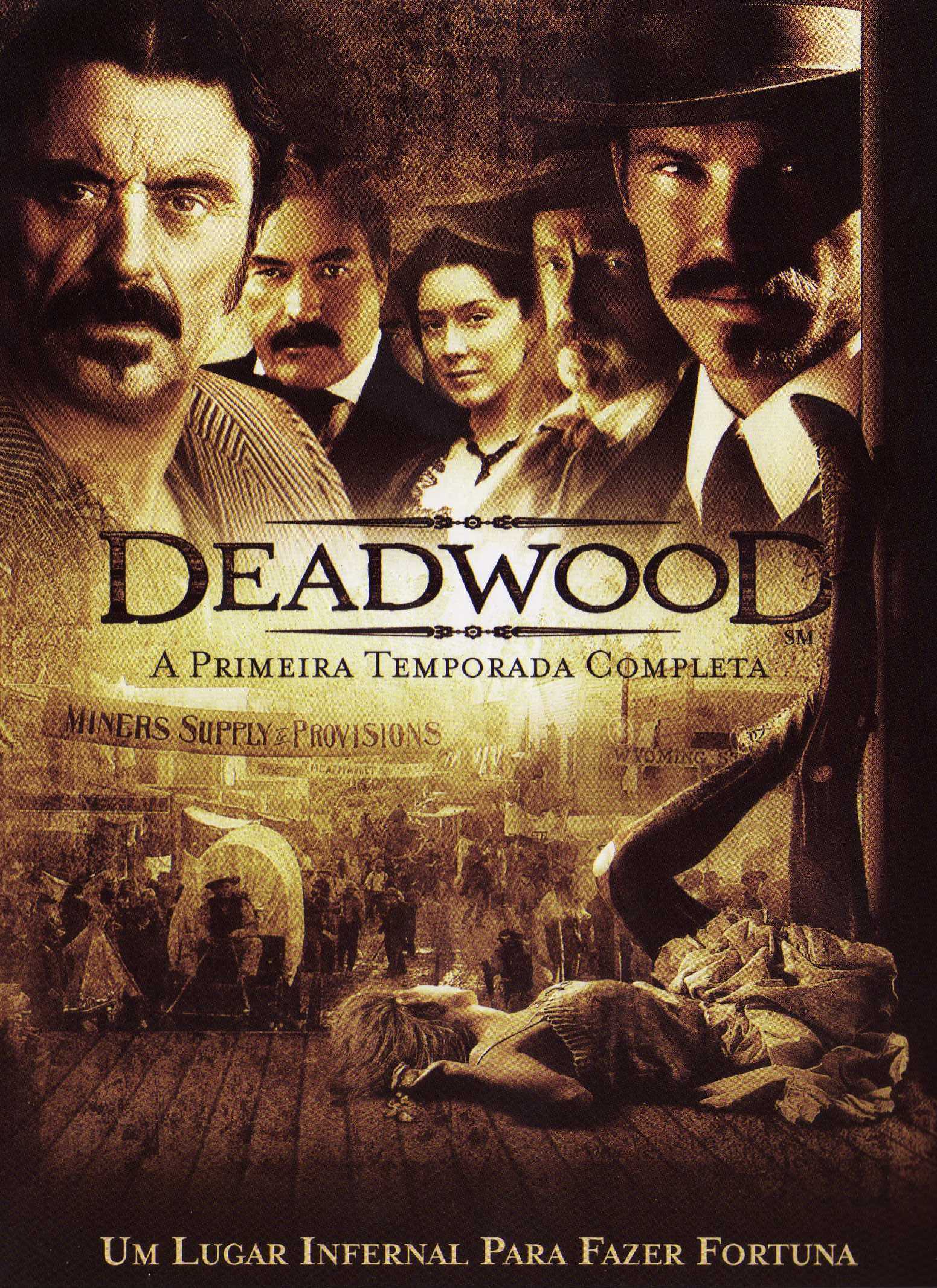 DEADWOOD - 1 TEMP - 4 dvds